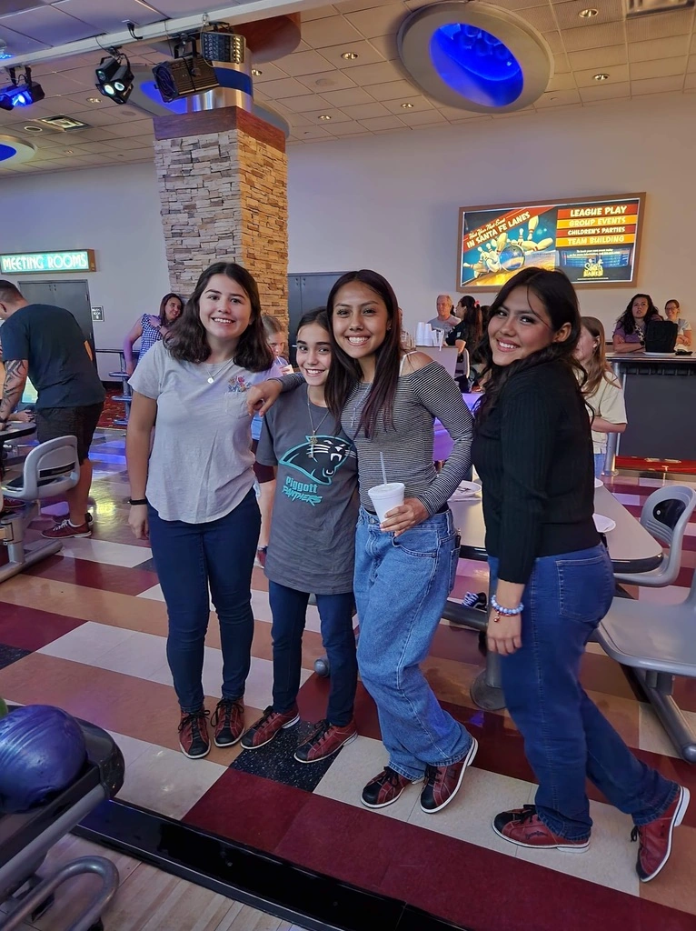 Movement Dance Company teammates bonding at a bowling night