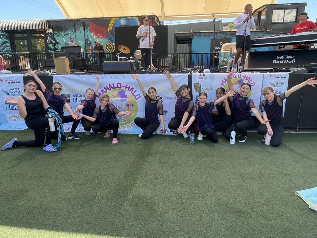 The Movement Dance Company performing at a Las Vegas community festival